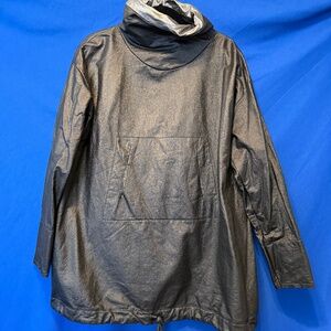 Lurdes Bergada Black and Silver Coated Pullover for Winter! Oversized